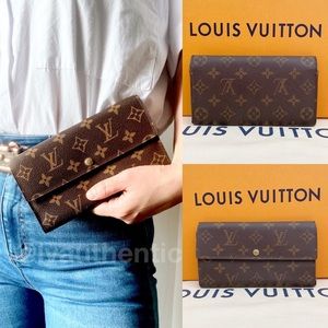 💎✨SARAH WALLET✨💎Louis Vuitton Monogram Authentic